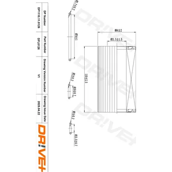 Olejový filtr Olejový filtr DRIVE+ DP1110.11.0126
