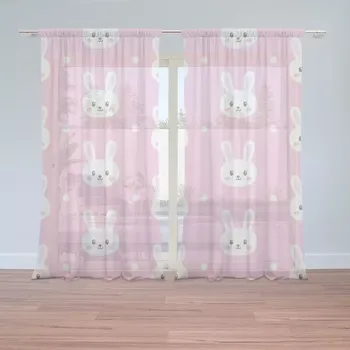 Záclona Sablio Záclony Králíčci: 2ks 150x250cm