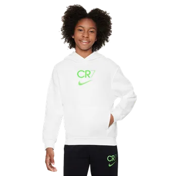 Pánská mikina Nike CR7 Club Fleece bílá UK Junior XS