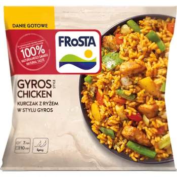 Hotové jídlo FRoSTA Gyros s kuřecím masem 450g