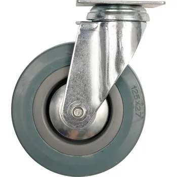 Pojezdové kolečko Kolečko otočné, gumové 20kg 50/16/72mm