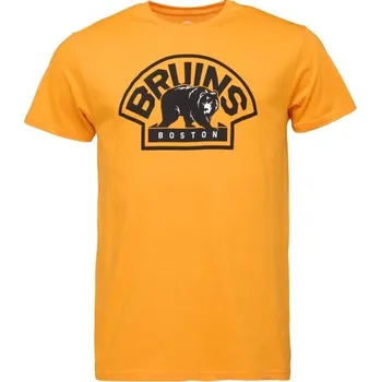 Pánské tričko Pánské triko FANATICS BOSTON BRUINS PRIMARY LOGO GRAPHIC 2XL Žlutá, Černá, Bílá