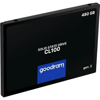 Interní pevný disk SSD disk Goodram SSDPR-CL100-480-G3 480 GB 2,5" SATA III