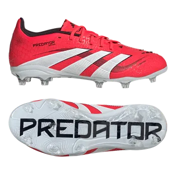 Fotbal Adidas Predator Elite FG červená/bílá/červená EUR 36 2/3