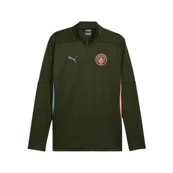 Pánská mikina Puma Manchester City FC tmavě zelená UK XL