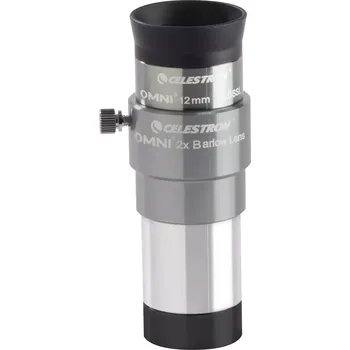 Hvězdářský dalekohled Barlow násobič Celestron Omni 2× Barlow Lens (1,25) (#93326)