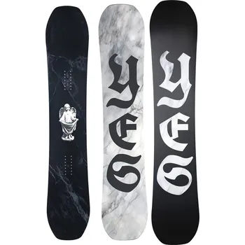 Snowboard snowboard Yes Cream Halldor 3D High Camber - Black 159 cm