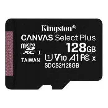 Paměťová karta Paměťová karta Micro SD 128GB KINGSTON A1 100Mb/s + Adaptér