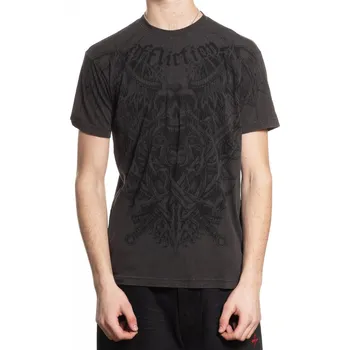 Pánské tričko tričko hardcore pánské - TORTURED - AFFLICTION - A27813-VBLV - XXL