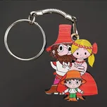 AMADEA Dřevěná klíčenka Rumcajs s Mankou a Cipískem 4 cm 108034531