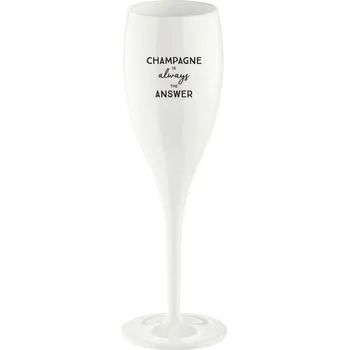 Sklenice Sklenice na šampaňské LA VIE EST NULLE SANS BULLE, KOZIOL