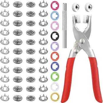 Knoflík Profesionální sada pro přichycení knoflíků