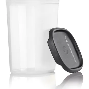 Dóza na potraviny Tupperware Oválné dózy One Touch "Orion" (černé) Velikost: 1,8l