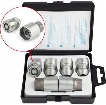 Plechové kolo FARAD Pojistné matice kol M12x1,5x34mm, kužel HYUNDAI KIA MAZDA