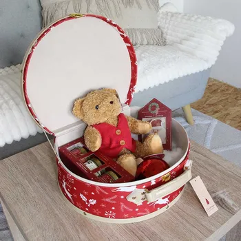 Dárkový potravinový koš Vánoční dárkový kufřík XL - Kouzlo Vánoc