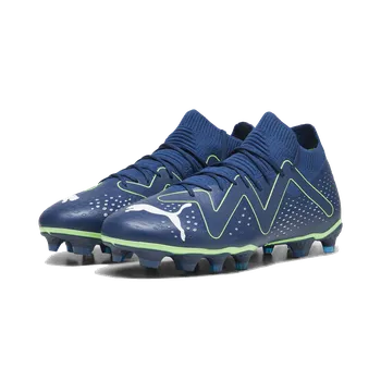 Kopačky Puma FUTURE Match FG/AG modrá/světle zelená EUR 40 1/2