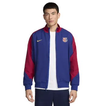 Fotbal Nike FC Barcelona Strike Anthem modrá/červená UK S