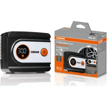 Kompresor OSRAM TYREinflate 612 ESSENTIAL kompresor s kabelem 1ks OTI612ESN