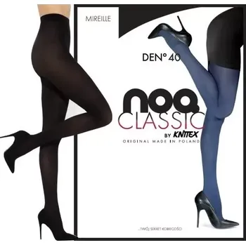 Dámské punčochy Dámské punčocháče Mireille NOQ 40 DEN - 2 (S) / černá