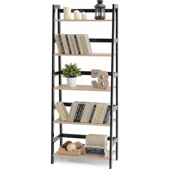 Knihovna Regál Mebel-Partner 64 x 162 x 34 cm dub sonoma