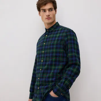 Pánská košile Reserved - Kostkovaná košile regular fit - vícebarevná - 419GT-MLC - 419GT-MLC-XXL