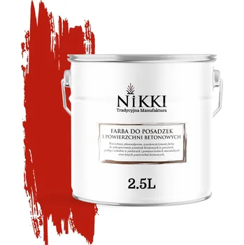 barva na zeď BARVA NA BETONOVÉ BARVA 2,5L OCHRANNÁ ODOLNÁ BETONU ČERVENÁ RAL3020