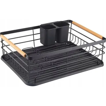 Organizace kuchyně Textilomanie AVERO černý 43 x 30,5 x 14 cm Černá