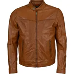 Pánská Kožená Bunda Eleanor Giselle Brixton Hnědá Velikost: 8XL