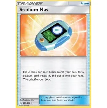 Sběratelská karetní hra Pokémon UNM 208/236 Stadium Nav - Unified Minds Stav: Near Mint, Verze: NORMAL