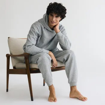 Reserved - Teplákové kalhoty regular fit - světle šedá - 6699L-09M - 6699L-09M-XXL