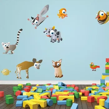 samolepka Sablio Samolepka na zeď: Zvířátka 7