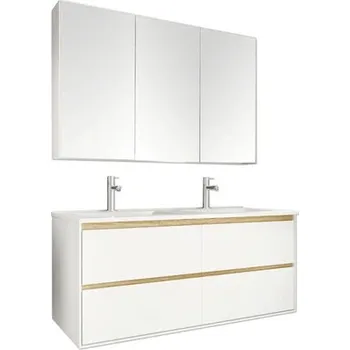 Koupelnový nábytek Koupelnová sestava Differnz Providence 123 cm bílá