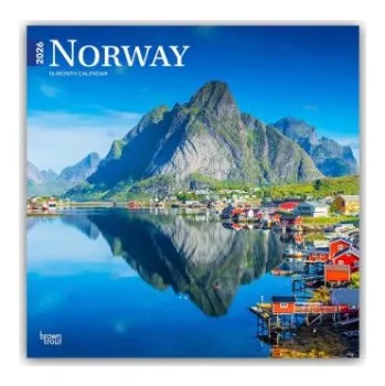 Diář Norway - Norwegen 2026 - 16-Monatskalender (EN)