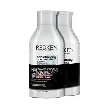Kosmetická sada Redken Acidic Bonding Concentrate Acidic Bonding Concentrate Bundle sada pro poškozené vlasy 2 x 500 ml
