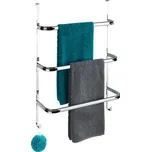 Věšák na ručníky, závěsný věšák na dveře IRPINIA, chromovaná ocel, WENKO 201022002