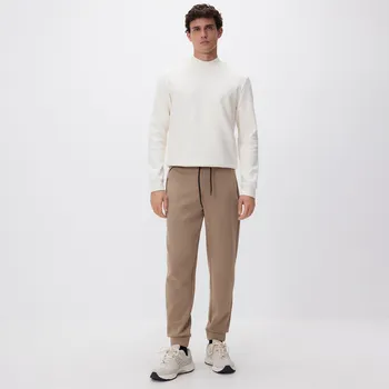 Pánské kalhoty Reserved - Tepláky slim - béžová - 8923N-80X - 8923N-80X-M