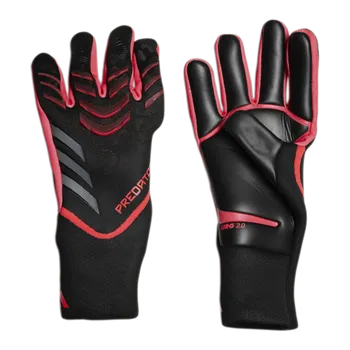 Brankářské rukavice Adidas Predator Pro černá/šedá/červená UK 9,5