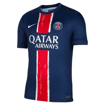 Fotbal Nike PSG domácí 2024/2025 tmavě modrá/červená UK M