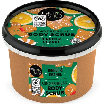 Tělový peeling Organic Shop Tělový peeling Perníček (Body Scrub) 250 ml + 2 měsíce na vrácení zboží