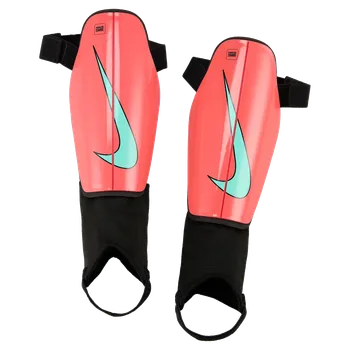 Fotbalový chránič Nike Charge červená/tyrkysová UK XL