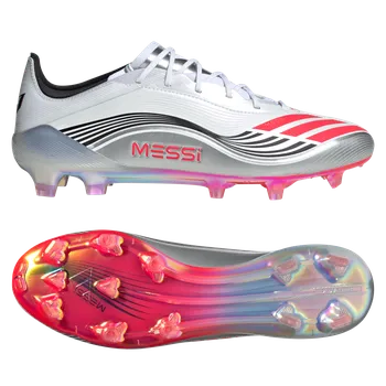 Míčový sport Adidas F50 Messi Elite FG bílá/červená/stříbrná EUR 45 1/3
