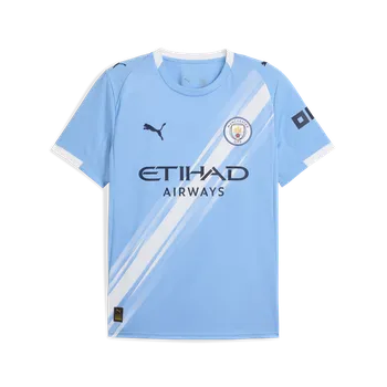 Fotbal Puma Manchester City FC domácí 2025/2026 světle modrá UK XL