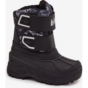 Dívčí sněhule Dětské sněhule Lee Cooper LCJ 25 10 3781 Černé Dětské boty Lee Cooper černá | vícebarevná 3456264