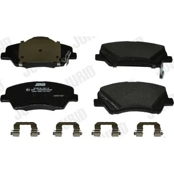 Brzdová destička Sada brzdových destiček, kotoučová brzda JURID 573815J