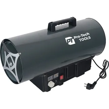 Průmyslové topidlo GEKO Plynový ohřívač vzduchu 65KW Pro-Tech TOOLS 01233 GH-50