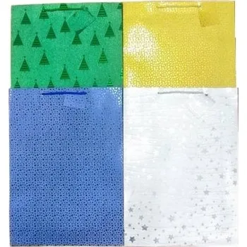 Hra na zahradu Torebka ozdobna brokat złocona Święta PL-9 duza