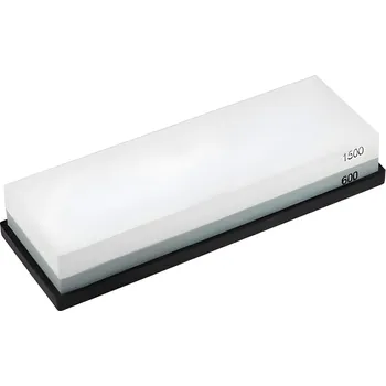 Brusný kámen s bambusovou základnou a úhlovým vodítkem 600/1500