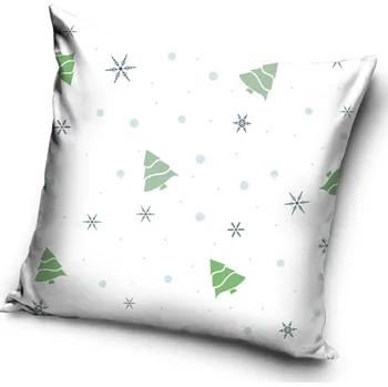 Polštář Dekorační polštářek Bílé Vánoce