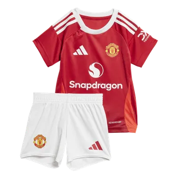 Adidas Manchester United FC domácí 2024/2025 červená/bílá UK 80