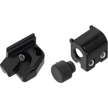 Dveřní kování SIEGENIA doraz pro vozíky PSK Comfort Barva: tmavě hnědá, Provedení: pravé